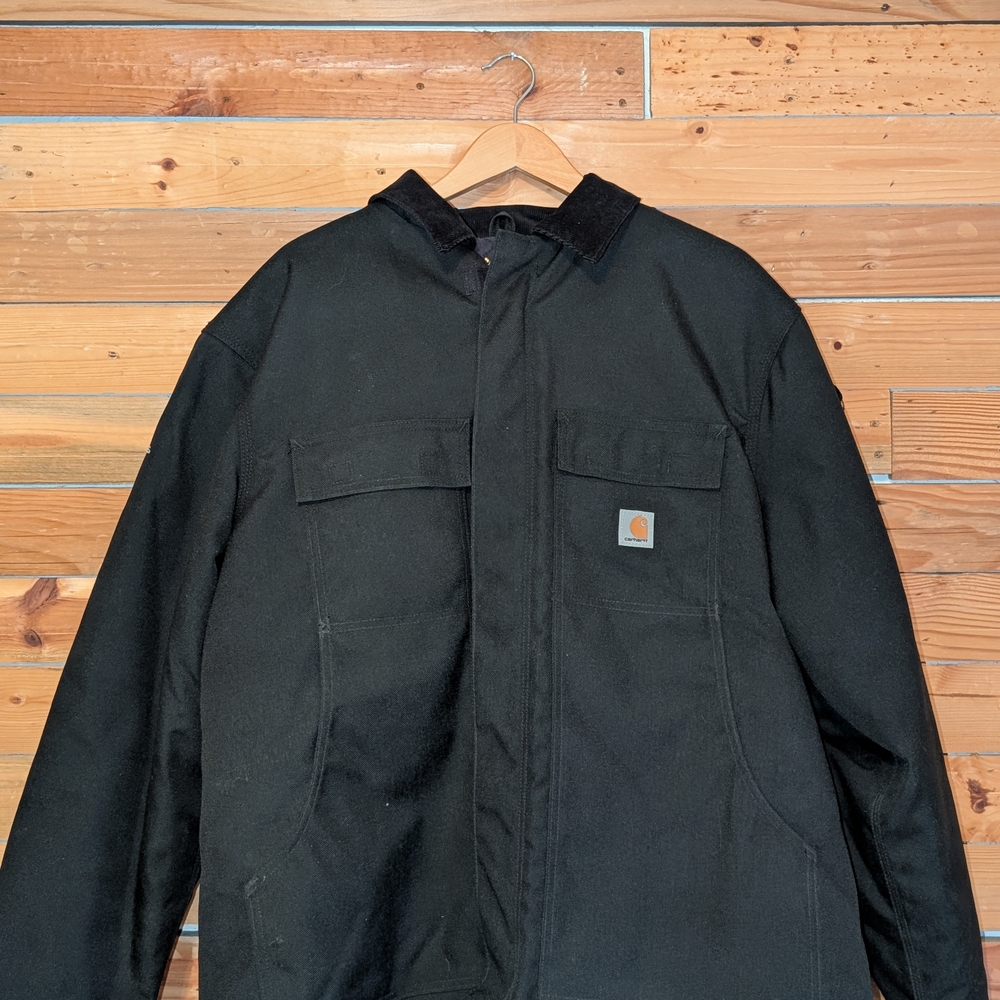Carhartt Men’s Black Workwear Canvas Jacket